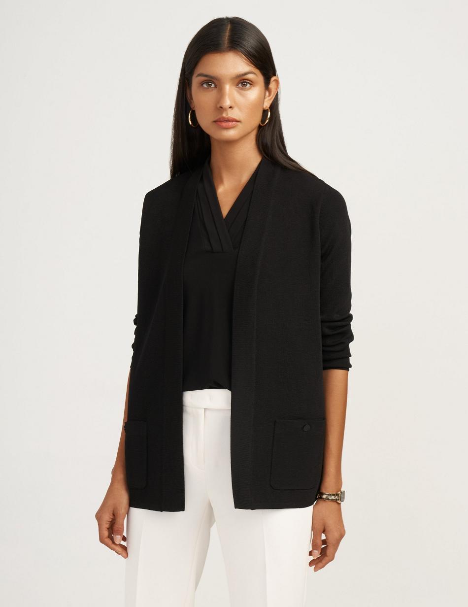 Chandails Anne Klein Two Pocket Malibu Cardigan   | JDT-6529403